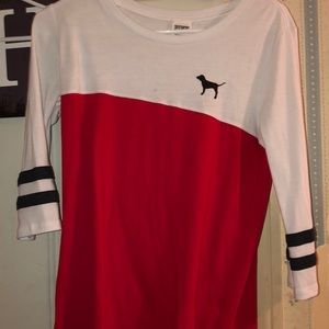 Pink Victoria’s Secret shirt